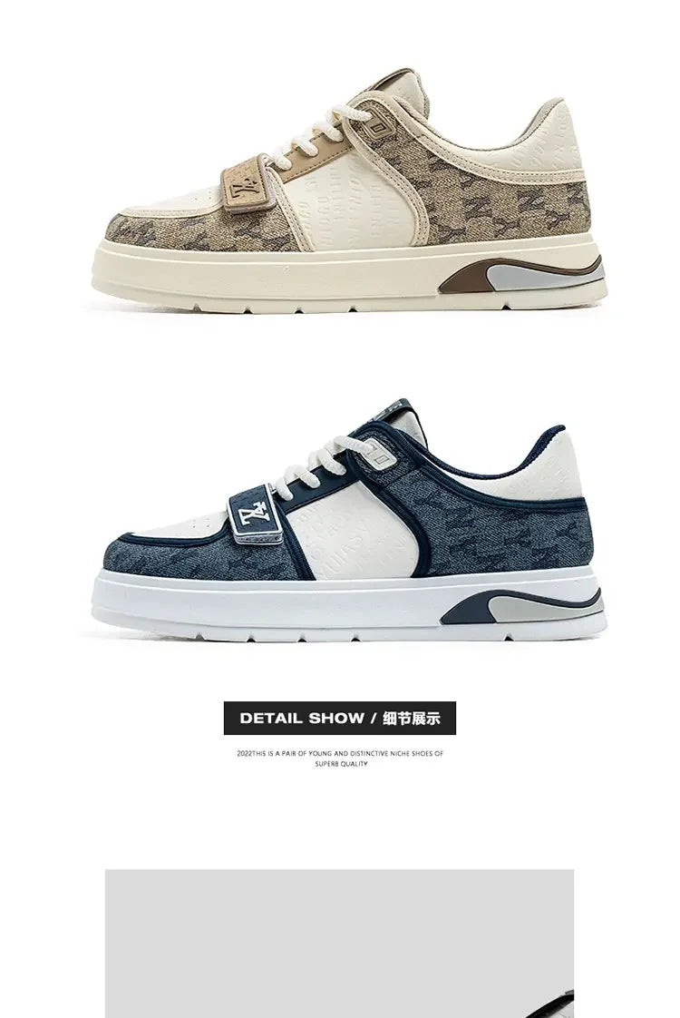 Men's Shoes Autumn Casual Shoes Soft Soled Sports Shoes New Trend Help Breathable Non-slip Board Shoes Fashion Shoes Board Shoes