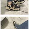 Women's Flats Thick Bottom Sports Shoes Women Luxury Designer Fashion Casual Sneakers New Autumn Tennis Shoes Vulcanized Shoes