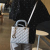 New Fashion Luxury Design Tote Bags for Women Handbags Ladies Shoulder Bags Trending Lingge Chain Crossbody Bag and Purse