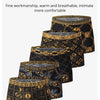 5 /10 Pack Men's Black Gold Printed Boxer Underwear Comfortable And Versatile Plus Size Sexy Young Men's Leisure Sports Beach sh