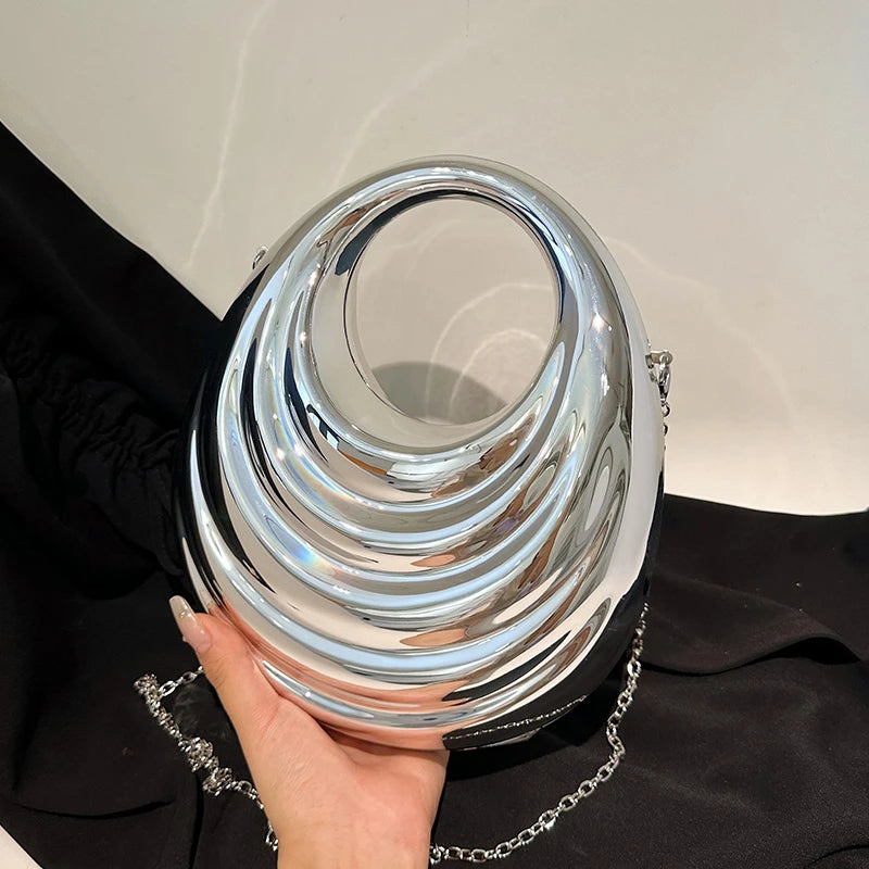 Acrylic Evening Clutch Bag Women Luxury Shoulder Bag Handbag And Crossbody Bags Fashion Party Prom Wedding Shiny Design Purse