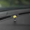 Dainty roses car center console window ornament mini cure car accessories ladies car personality beautiful interior ornaments