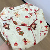 Christmas PJ Set Women Autumn Female Homewear Long Sleeves Button Sleepwear Pajamas Pants Pajama Sets Kawaii Y2K Girls Nightwear