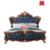 Nordic Luxury Aesthetic Bed Queen Size Cheap Cute Salon Bedroom King Bed Modern Wood Leather Camas Matrimonial Room Furniture