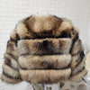 2025 MAOMAOKONG Natural Real Fox Fur Coat Women Winter Long Sleeve Luxury Raccoon Fur Jackets Thick Top Female Furry Coat Vest