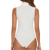 Sleeveless High Neck Bodysuit New Women's Sexy Skinny Jumpsuit Butt Lifter Smooth Body Shaper Belly Corset Female Clothing