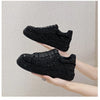 Brand Women's Sneakers Luxury Rhinestones Women Causal Shoes Designer Platform Sport Shoes Fashion Comfort Women Shoes Plus Size