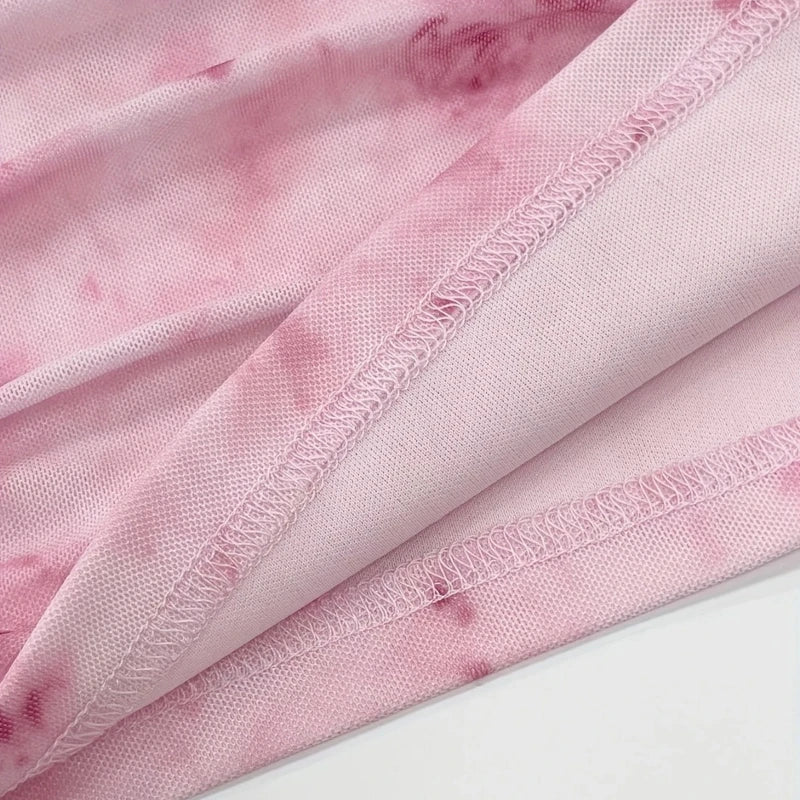 Solid Tie Shoulder Ruched Wide Strap Slim Fit Crop Top for Women Summer 2025 Y2K Clothes Pink Backless Cami Top Streetwear