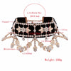 Fashion Crystal Rhinestone Choker Velvet Statement Necklaces for Women Collares Jewelry Party Gift