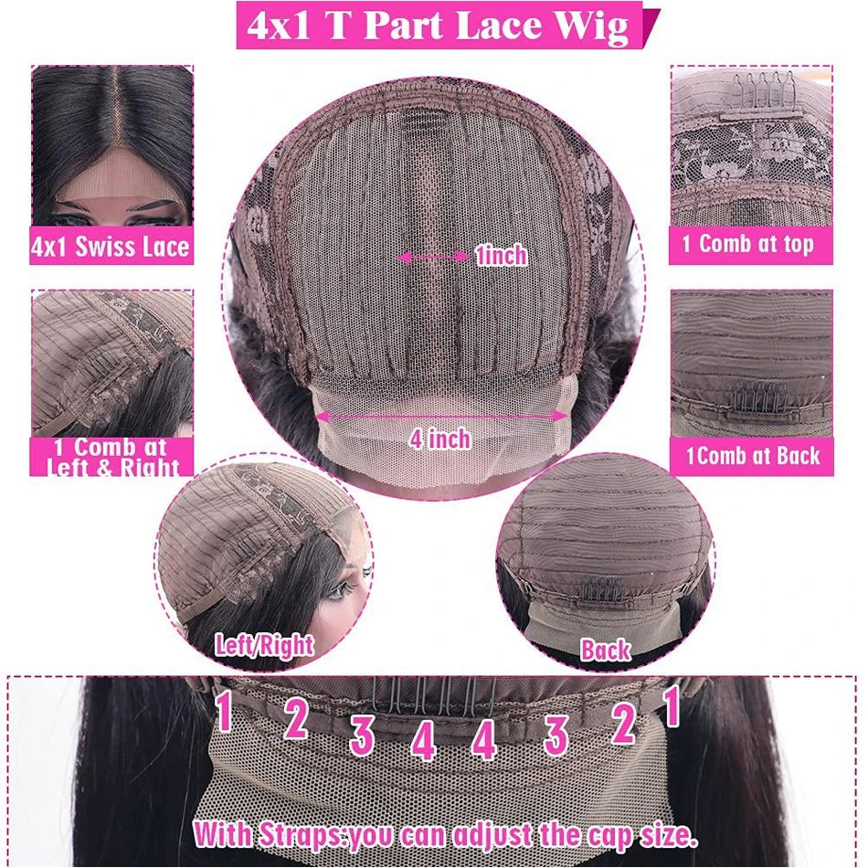 Glueless Wig Short Kinky Curly Bob Wig 12A Malaysian Lace Front Human Hair Wigs Wet And Wavy Water Wave Bob Wig 13x4 Frontal Wig