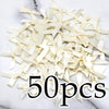 (50 Pcs) 4*4cm Colourful Ribbon Bows Small Size Polyester Satin Ribbon Bow Flower DIY Craft Decoration