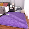Fluffy Bedroom Rug Carpet Shaggy Fuzzy Rugs for Bedroom Thick Black Area Rugs for Living Room Rugs  for Girls Boys