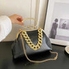 2024 Luxury Women Gold Green Chain Messenger Bags PU Leather Shoulder Bags Shell Clip Designer Handbag And Purse Wedding Clutch