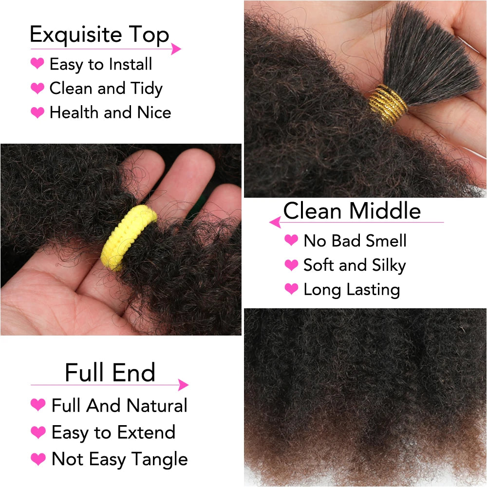 Afro Kinky Curly Hair Bulk Synthetic 12inch Ombre Marley Twists Braiding Hair #1B 4 27 30 33 99J Green Ombre Purple Brown Colors