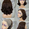 Loose Wave Human Hair Wigs for Black Women 1BT4 Color 13x4 HD Lace Frontal 200% Density Brazilian Fumi Human Hair Wigs