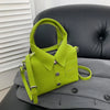 PU Square Compact Shoulder and Crossbody Bags Zipper Unique Design High Quality Hand Bags for Women 2025 Designer Style Bolso