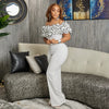 Sexy Slash Neck Slim Fit Jumpsuit for Woman Jumpsuits Rose One Piece Women Club Overalls Celebrities Outfits Party Sexy Rompers