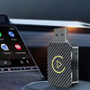 USB Car Dongle Plug&Play Wireless Carplay Android Auto Adapter 2 in 1 Mini Box BT WiFi for OEM Wired CarPlay/Andriod Auto Cars