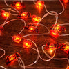 2M 20LED Love Heart String Lights Valentines Day Romantic Decoration Fairy Lights Garland For Wedding Home Decor Valentines Gift
