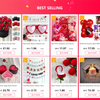3D Pop Up Love Card with Envelope Valentines Day Birthday Anniversary Greeting Cards for Couples Wife Husband Handmade Gifts