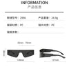 New Fashion Colorful Sports Sunglasses Women Cyberpunk Frameless Sun Glasses Anti Ultraviolet Driving Shades UV400 Oculos De Sol