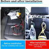 Multifunction Portable Rhinestone Car Seat Back Hook Headrest Storage Holder Hanging Bag Organizer Auto Interior Accessories