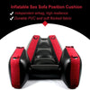 Love Seat Pillow For Positions Inflatable Seats Pillow For Couple Pvc Furniture Inflatable Portable Fun Exotic Red Sofa Bed