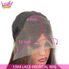 Ash Blonde 180 Density Body Wave Human Hair Wigs with Baby Hair 13x4 13X6 Transparent Lace Frontal Wig Pre Plucked Pure Color