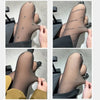 New Warm Tights For Women Winter Fleece Leggings Thermal Stockings Woman Insulated Printed Pantyhose