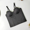 SXTHAENOO Women Sexy Fashion Crop Top Diamond Flower Strapless Vest Bustier Bra Night Club Party Tank Top Female Ropa De Mujer