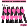 Lace Melting Band With Ear Cover Elastic Band For Wigs Black Wigs Edge Wrap To Lay Edges Wig Headband Lace Frontal Band