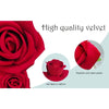 20 Pcs Artificial Velvet Silk Rose Flower Bouquet Real Looking Fake Roses Home Wedding Centerpieces Party Decorations