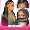 ISEE HAIR Wear And Go Glueless Human Hair Wig Bob HD Lace Straight Short Bob 6x4 Lace Frontal Pre Plucked Human Wigs Ready To Go