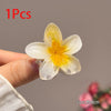 6Pcs Gradient Hair Clips New Flower Hair Claws Small Size Fashion Headwear Hairpin Crab Barrette Hair Accessories for Women
