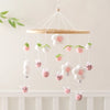 Baby Crib Mobile Bed Bell Rattle Toys Wooden Crochet Stars Pendant Bed Bell Toys Newborn Comfort Crib Bracket Hanging Toys Gifts