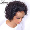 Pixie Cut Wigs Human HaiShort Curly Lace Front Human Hair Wigs For Women Brazilian Water Wave Bob Wig 13x1 Transparent Lace Wigs