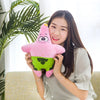 Big Size Cute SpongeBob Patrick Star Plush Toy Very Soft Hug Pillow Stuffed Cartoon Anime Plushies Kawaii Doll Xmas Gifts