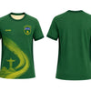 Summer New Brazil Football Jerseys For Men 2026 Football Support Sports Tshirts Mesh Breathable Tees Fans Gifts Man Clothing