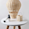 Rattan Hot Air Balloon Decor Hand-woven Wall Hanging Decor Handmade Nordic Photograph Prop for Kids Room Kindergarten Nursery