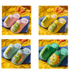 Children Cartoon Dino Fur Slipper Soft Autumn Winter Warm Princess Baby Boys Girl Indoor Home Bedroom Cotton Fleece Fur Shoes