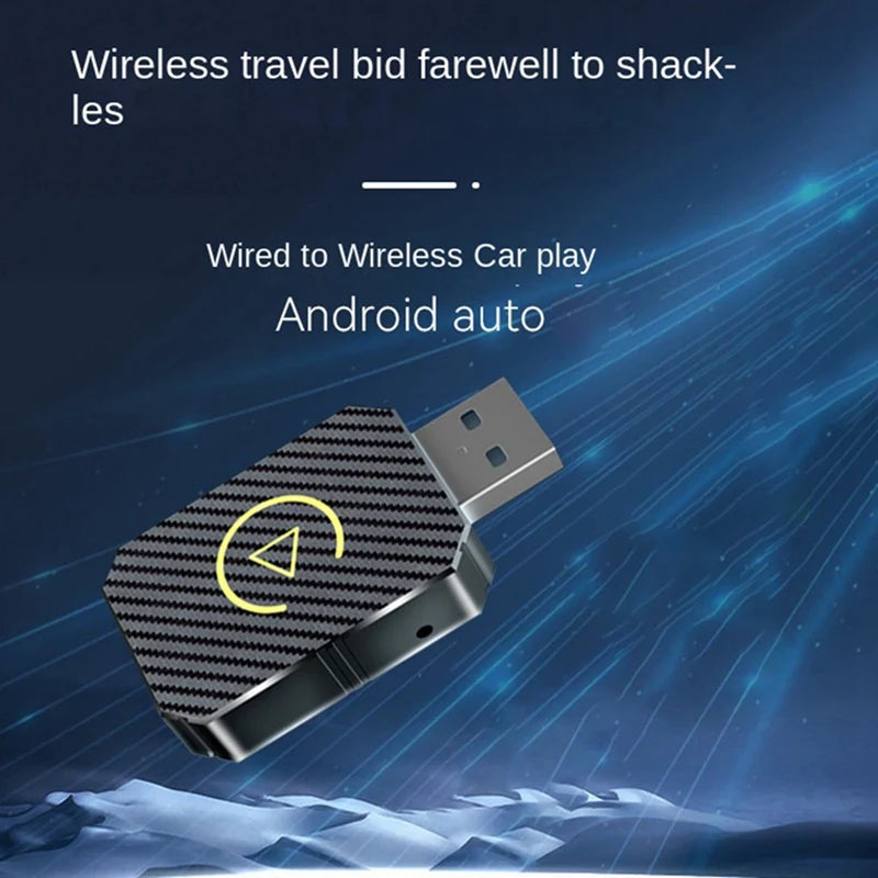 2 In 1 Carplay Box Android Auto Wireless Carplay Converter Car Android Smart Box Wireless Adapter Car Adapter