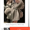 UCXQ Elegant OL Office Lady Overcoats Fur Patchwork Long Sleeve Woolen Coat Beautiful Women's Clothing Jacket Autumn 2025 Winter
