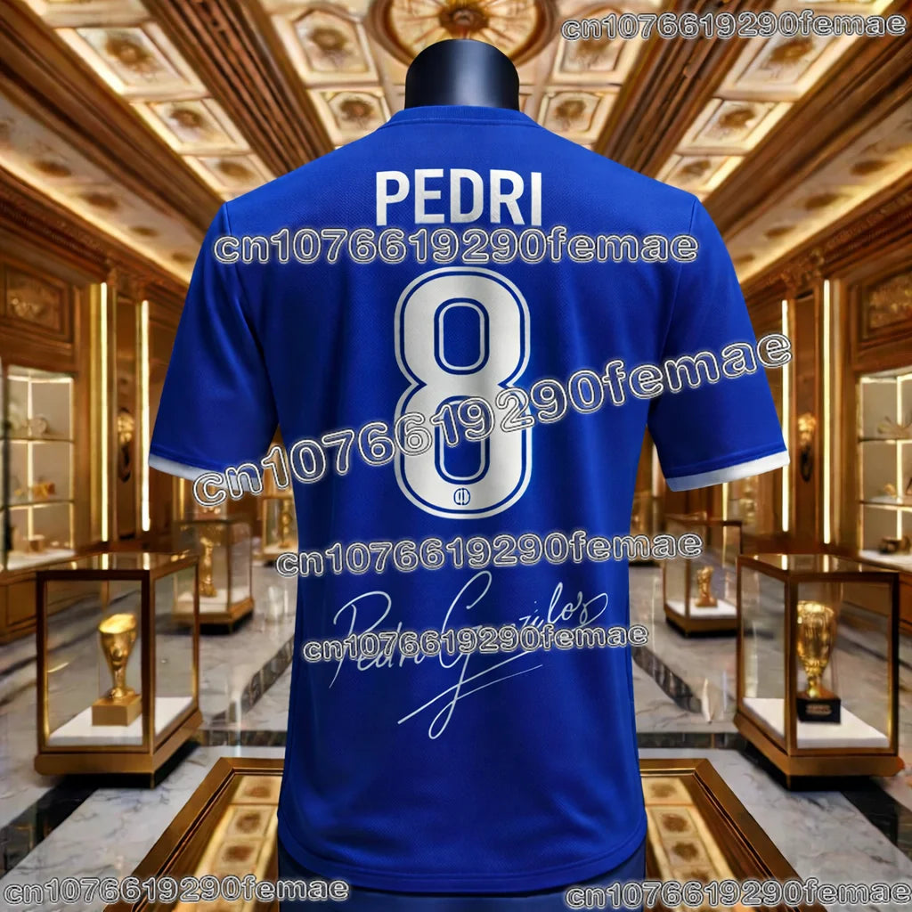 2026 Special Edition Pedri No.8 Football Jersey Fan Favorite Soccer Shirt Quick Dry Breathable Comfortable Short Sleeve Training