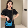 Luxury Designer Evening Clutch Clear Acrylic Women Handbags Fashion Shoulder Bag Half Moon Wedding Purses Party Tote Ladies 2025