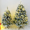 Artificial Christmas Tree PE+PVC Material Snow Spray Fusing Christmas Tree 120cm to 210cm Family Christmas Atmosphere Decoration