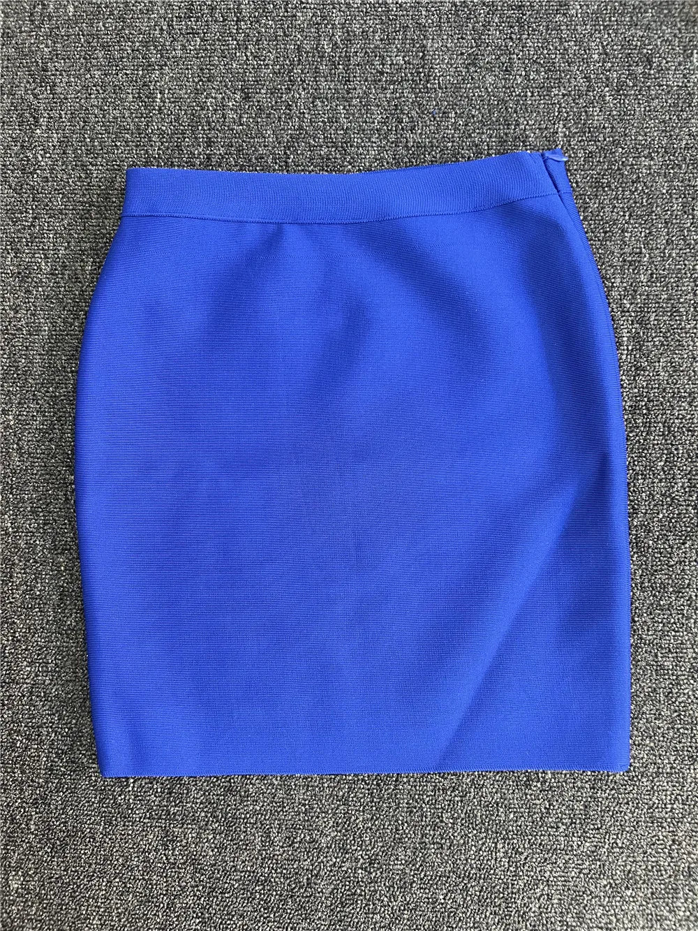 40CM Mini Short Bodycon Bandage Skirts Women Sexy Super Short Candy Color Stretchable Pencil Skirt Nightbar Club Party Going Out