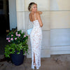 Suninheart Winter Women's Evening Dress Elegant 2025 Lace Up Long Maxi Dresses For Special Occasions White Prom Party Dress