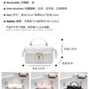 Luxury Designer Bags with High Quality Alligator Printing Leather and Delicate Metal Design Women's Portable Shoulder Bag