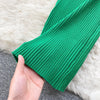 Summer V Neck Knit Sexy Strap Dress Women Elatic Waist Bodycon Sundress Female Beach Backless Maxi Long Dress