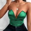 Jumpsuit Women Short Bodysuit smooth monkeys Lingerie Elegant Party overalls luxury Sexy Evening Dresses open back Off Shoulder